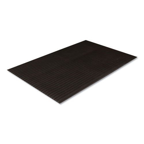 Crown Gray Rectangular Indoor Utility Mat in the Mats department