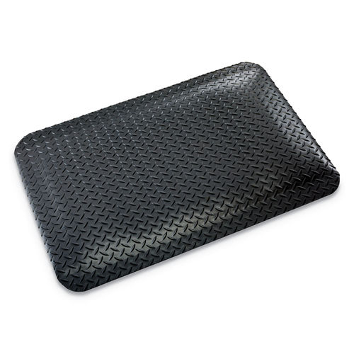 3' x 5' Black Diamond-Plate Anti-Fatigue Mat