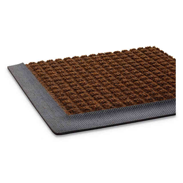 Super-Soaker Wiper Mat with Gripper Bottom, Polypropylene, 36 x 120, Dark Brown Super-Soaker Wiper Mat with Gripper Bottom, Polypropylene, 36 x 120, Dark Brown