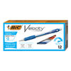 BICMV711BK - Velocity Original Mechanical Pencil, 0.7 mm, HB (#2), Black Lead, Blue Barrel, Dozen