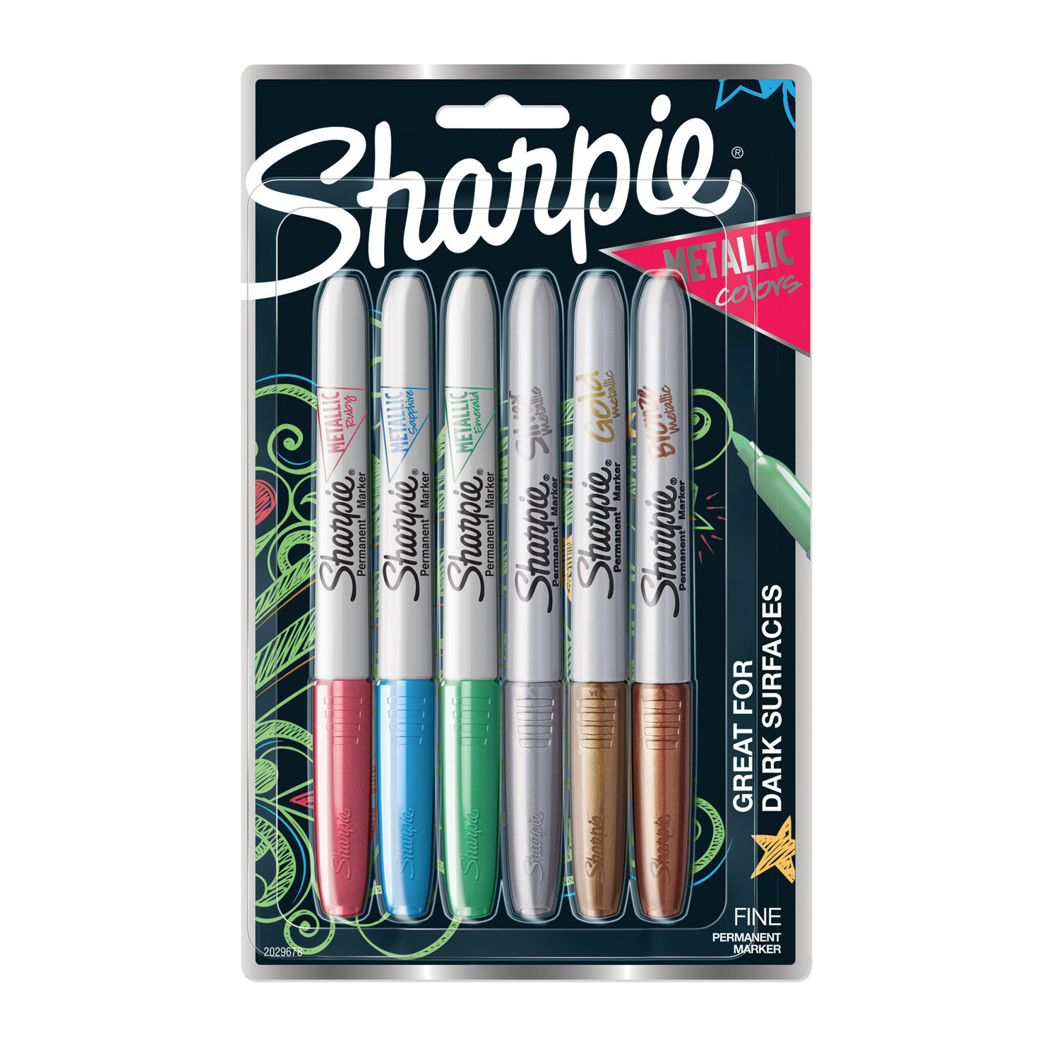 dark green sharpie