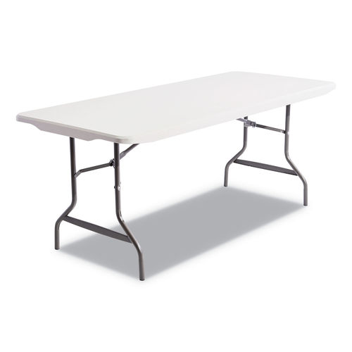 Resin Rectangular Folding Table by Alera® ALE65600 | OnTimeSupplies.com