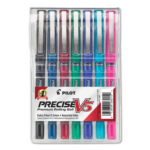 48 Count Black Pens 0.5Mm Fine Point Rollerball Pens With, Best