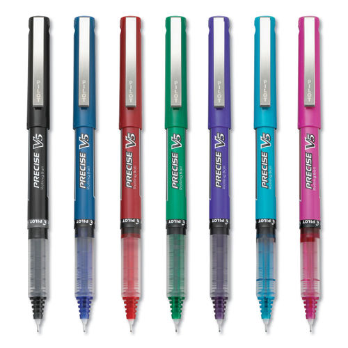 Precise V5 Extra Fine Point Pen - Assorted Colors (10 pack)