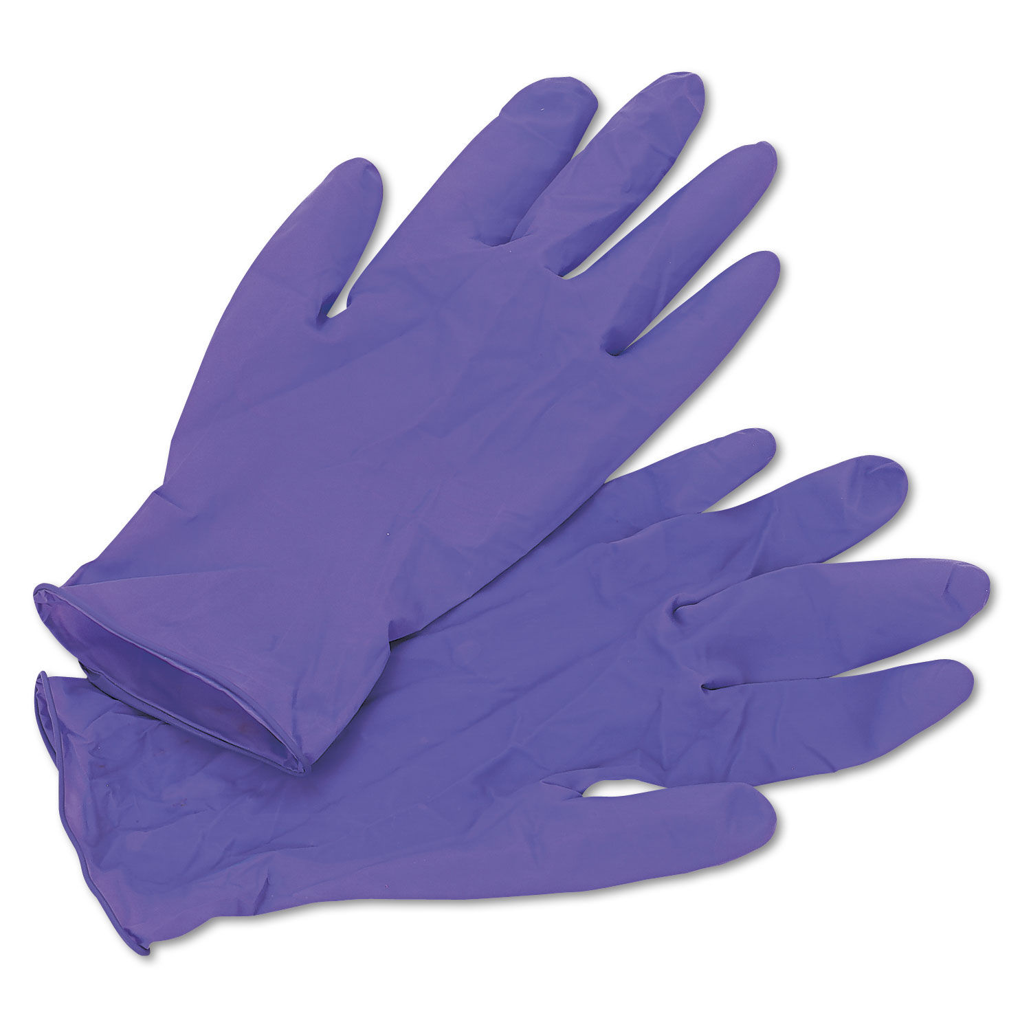 purple gloves nitrile