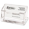 KTKAD30 - Acrylic Business Card Holder, Holds 80 Cards, 4 x 1.88 x 2, Clear