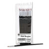 LEO73504 - Artist Brush, Size 4, Camel Hair, Round Profile, 12/Pack