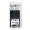 LEO73508 - Artist Brush, Size 8, Camel Hair, Round Profile, 12/Pack