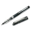 NSN4612664 - 7520014612664 SKILCRAFT Liquid Magnus Hybrid Gel Pen, Stick, Fine 0.7 mm, Black Ink, Clear/Black Barrel, Dozen