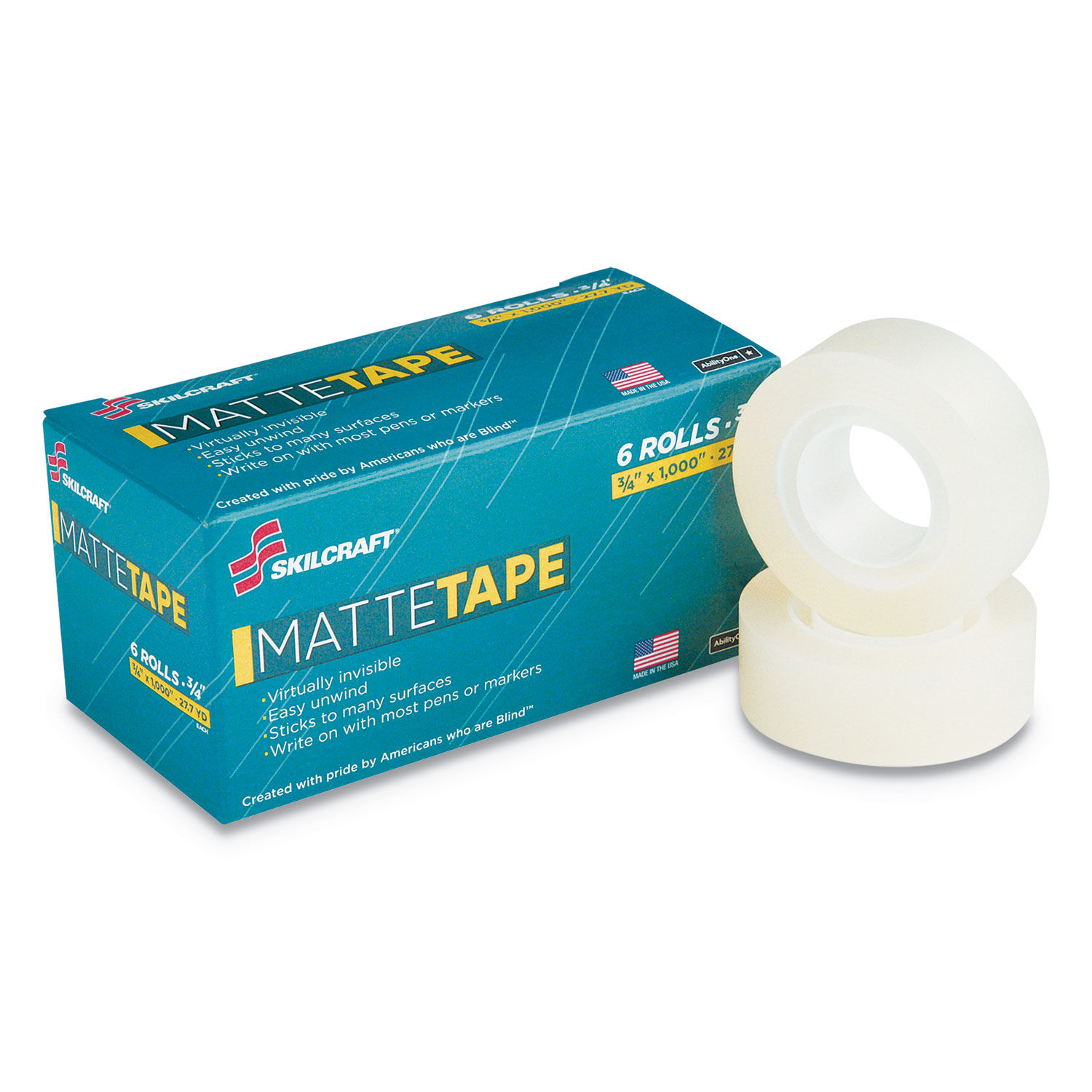 BSN32953 Business Source Premium Invisible Tape Value Pack - 27.78 yd  Length x 0.75 Width - 1 Core - 12 / Pack - Clear