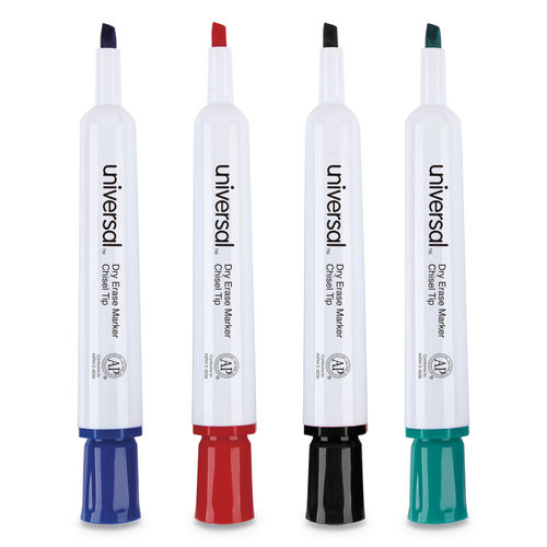 Integra Dry-Erase Markers - Assorted - 4 / Pack