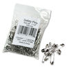 LEO83150 - Safety Pins, Nickel-Plated, Steel, 1.5" Length, 144/Pack