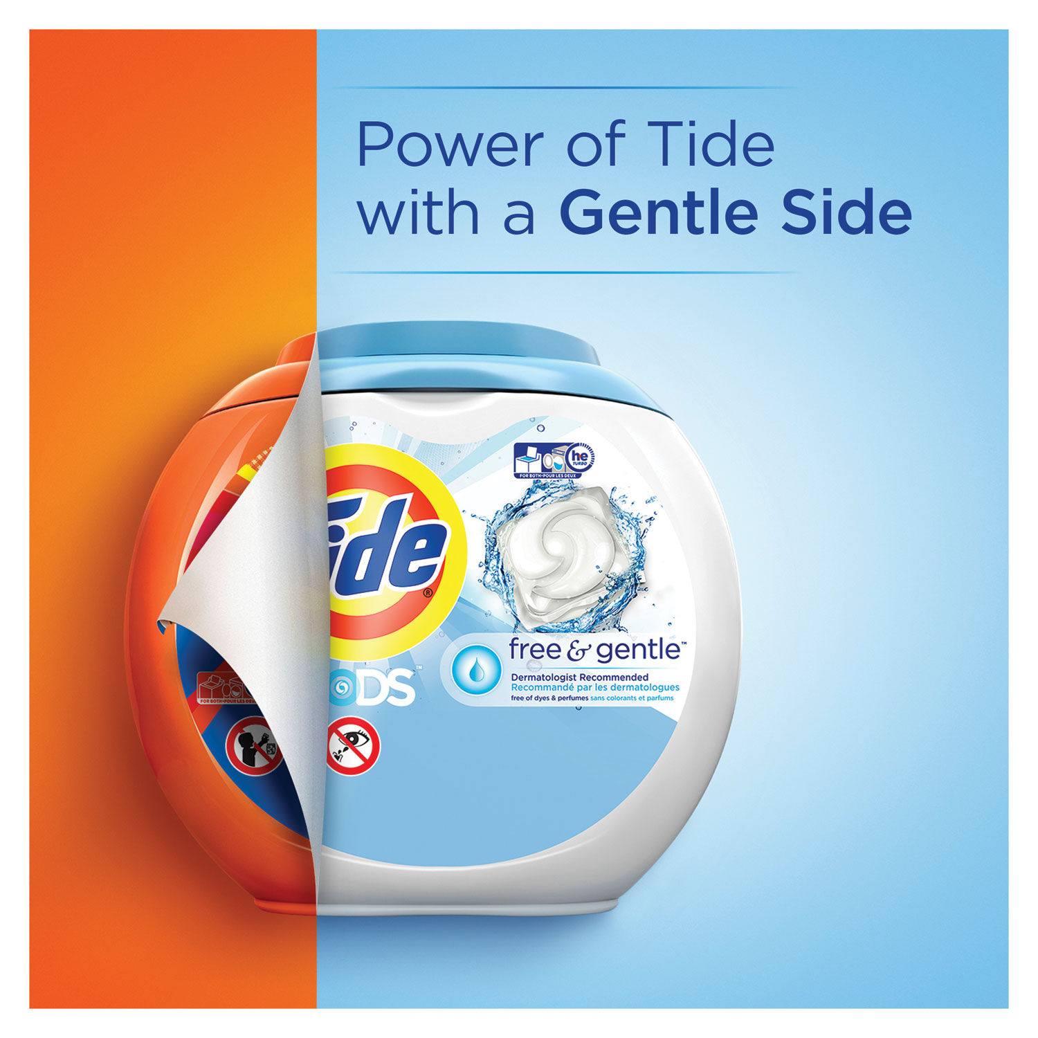 Free and Gentle Laundry Detergent by Tide® PGC89892CT