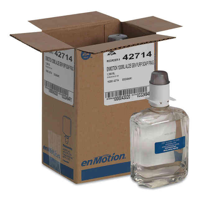 GP enMotion Automated Touchless Moisturizing Gentle Foam Soap Refill, Unscented, 1,200 mL, 2/Carton GP enMotion Automated Touchless Moisturizing Gentle Foam Soap Refill, Unscented, 1,200 mL, 2/Carton