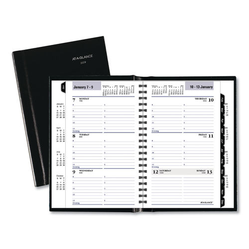 Hardcover Weekly Appointment Book by ATAGLANCE® AAGG210H00