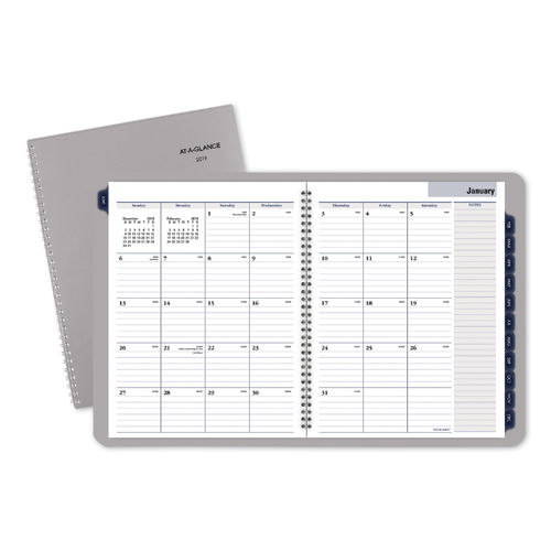 24-Month Ruled Monthly Planner, 8 1/2