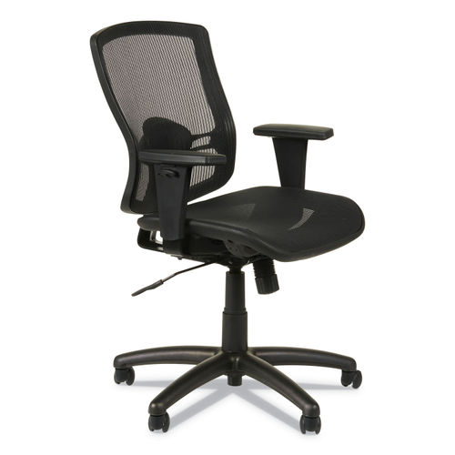Alera Etros Series Suspension Mesh Mid-Back Synchro Tilt Chair by Alera