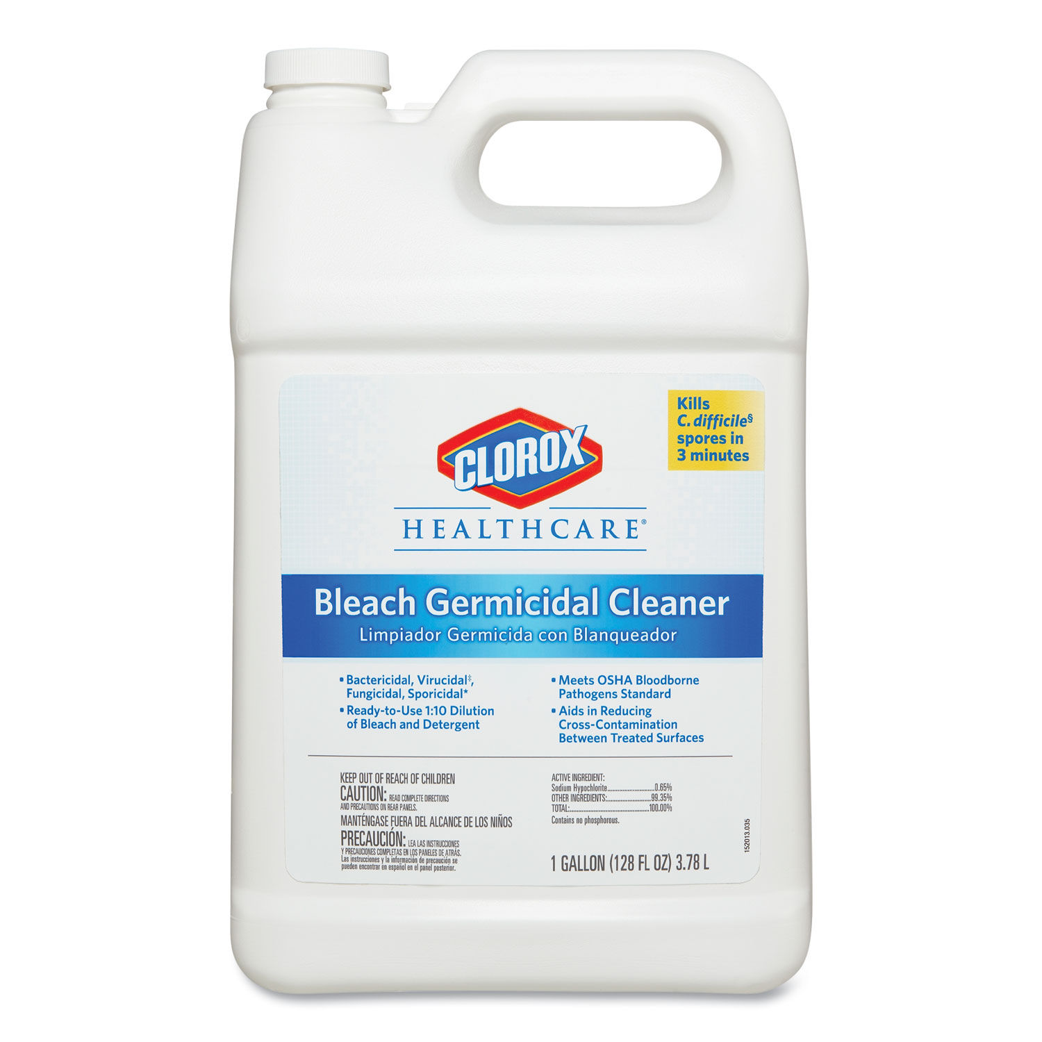 Bleach Germicidal Cleaner by Clorox® Healthcare® CLO68978