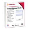 PRB04501 - Security Business Checks, 11 Features, 8.5 x 11, Blue Marble Top, 500/Ream