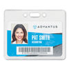 AVT75450 - Proximity ID Badge Holders, Horizontal, Clear 3.75" x 3" Holder, 3.5" x 2.25" Insert, 50/Pack