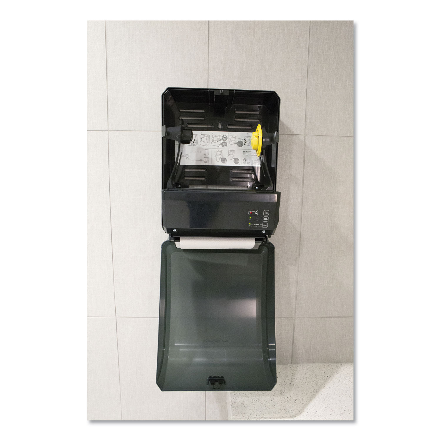 Xtra Electronic Hand Towel Dispenser by Boardwalk® BWK33GREEN