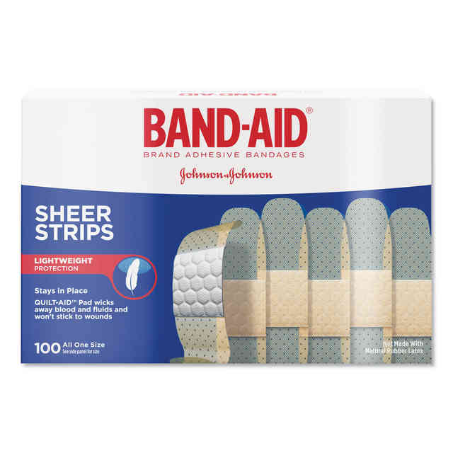 Band-Aid Brand Adhesive Bandages, Extra Large, 1 3/4 Inches X 4