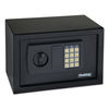 FIRHS1207 - Small Personal Safe, 0.3 cu ft, 12.19w x 7.56d x 7.88h, Black