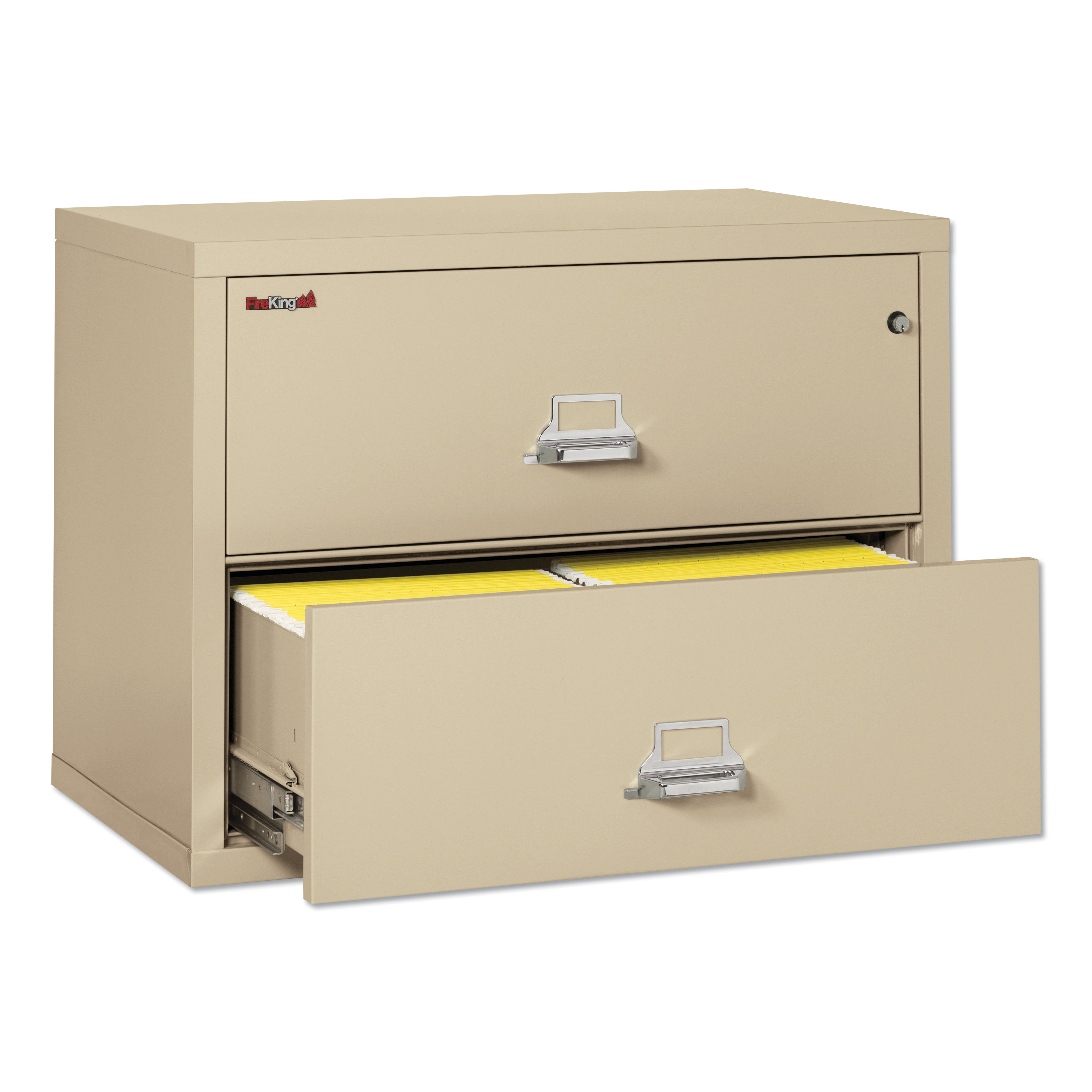 Sold As 1 Each Two Drawer Lateral File Parchment Ltr Legal 31 1 8w X 22 1 8d Ul Listed 350