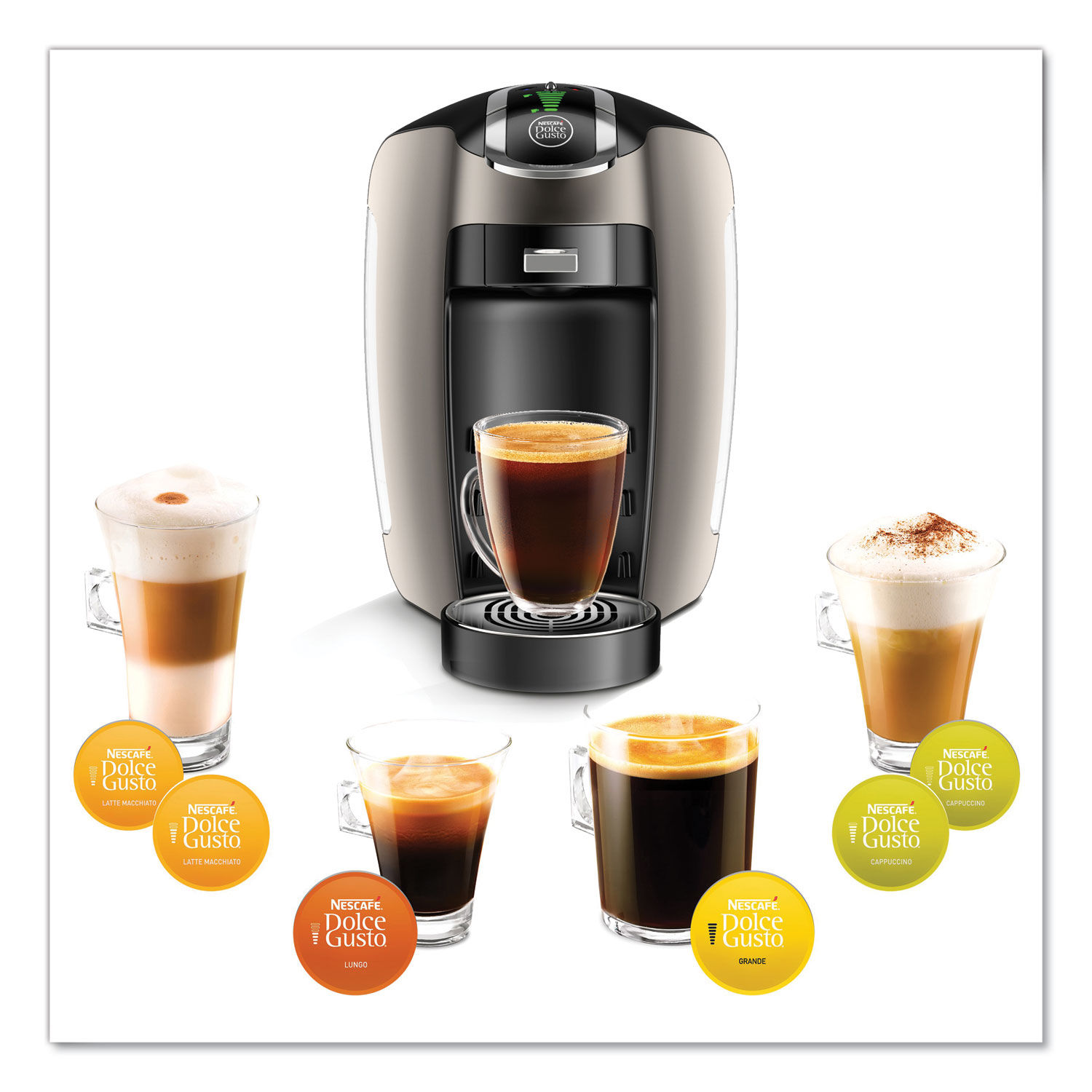 Esperta 2 Automatic Coffee Machine by NESCAFÉ® Dolce Gusto® NES87104 |  OnTimeSupplies.com