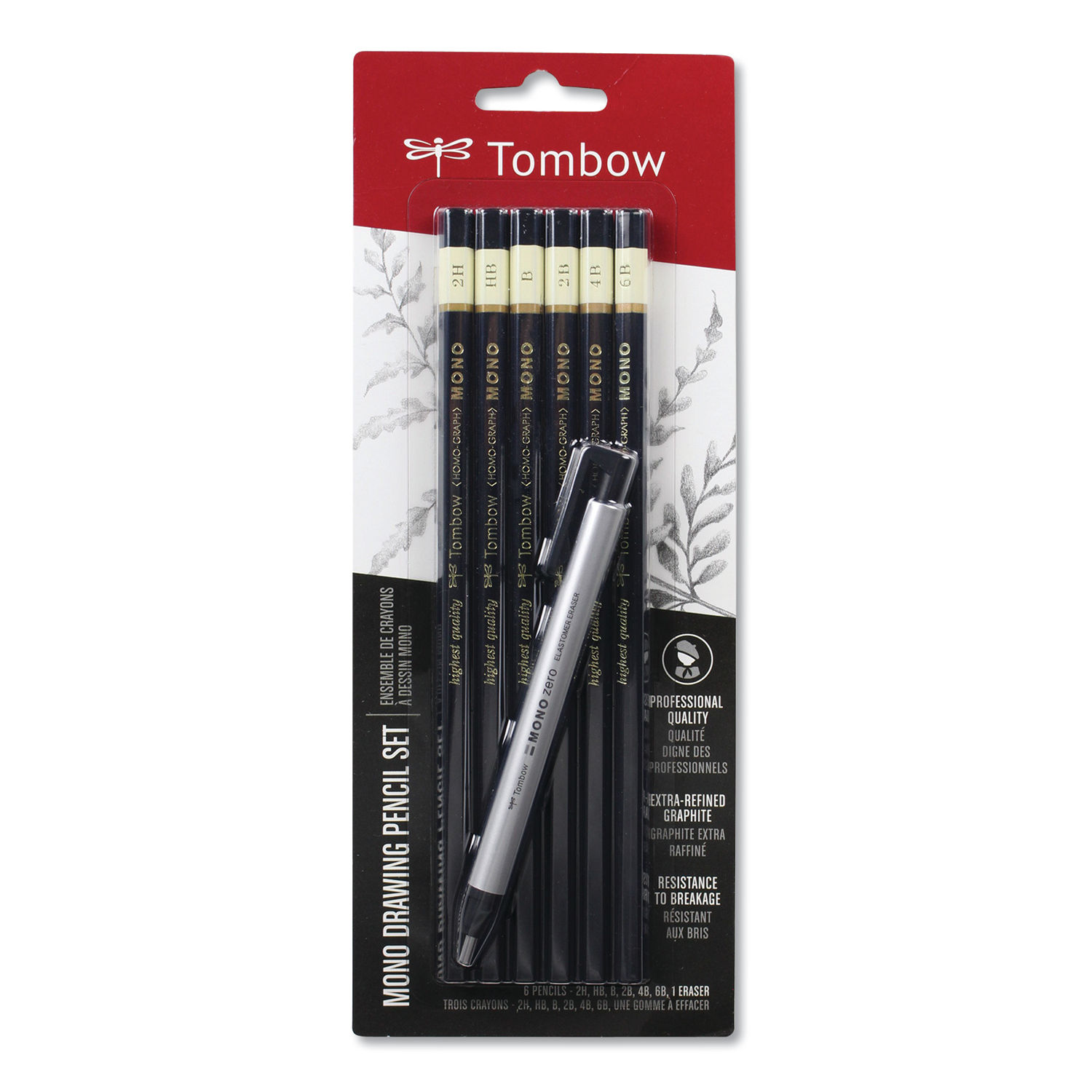 drawing pencils hb 2b 4b 6b