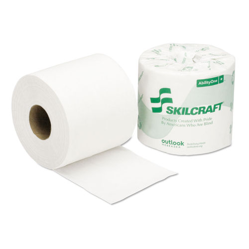 Bulk Customized 2 Ply Toilet Paper Roll - CleanSoft Paper
