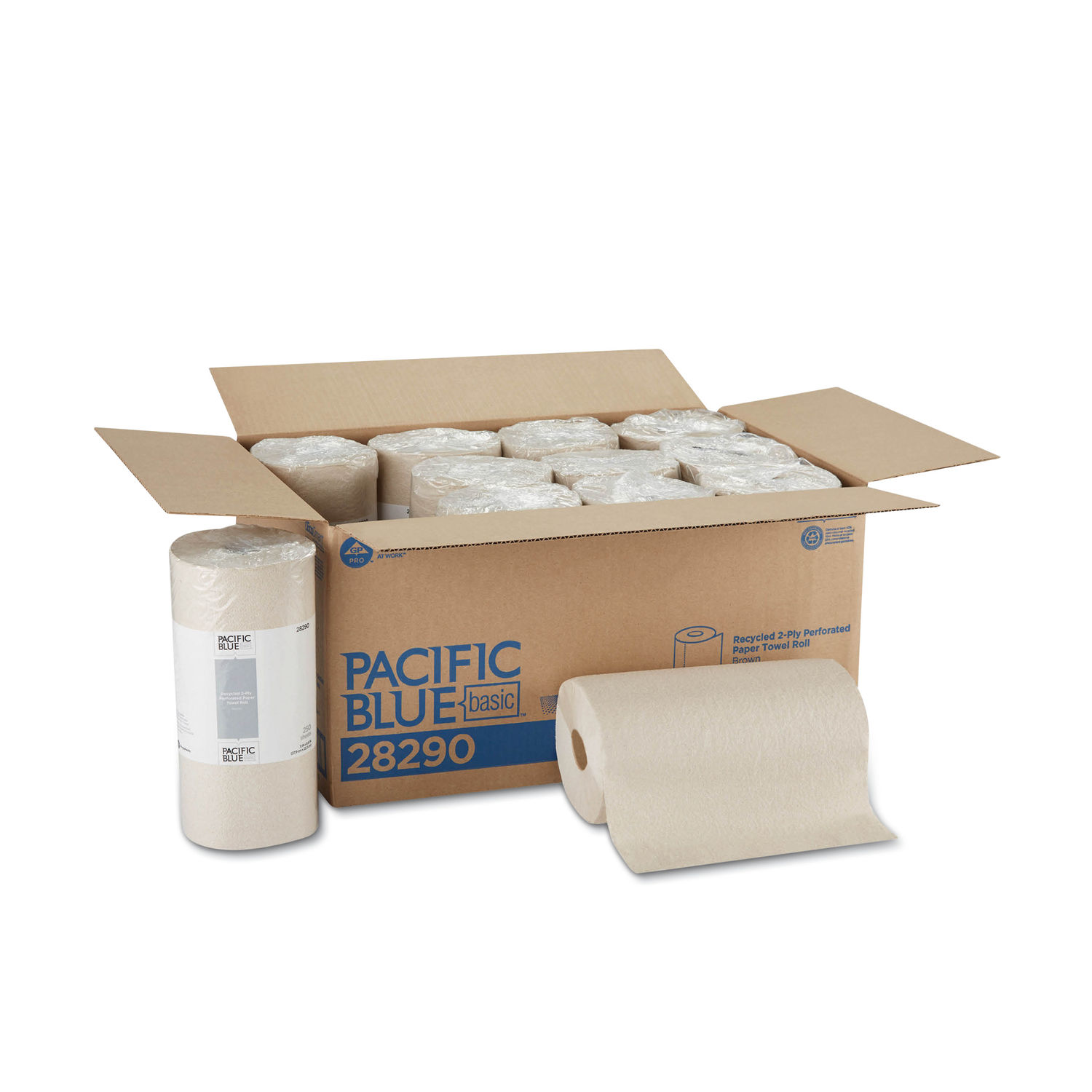 Pacific Blue Basic Perforated Paper Towel by Pacific