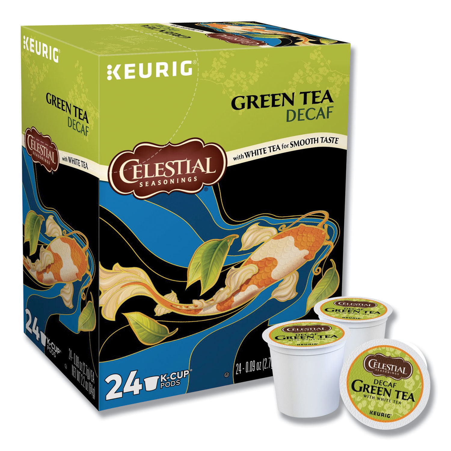 Decaffeinated Green Tea K-Cups by Celestial Seasonings® GMT14737