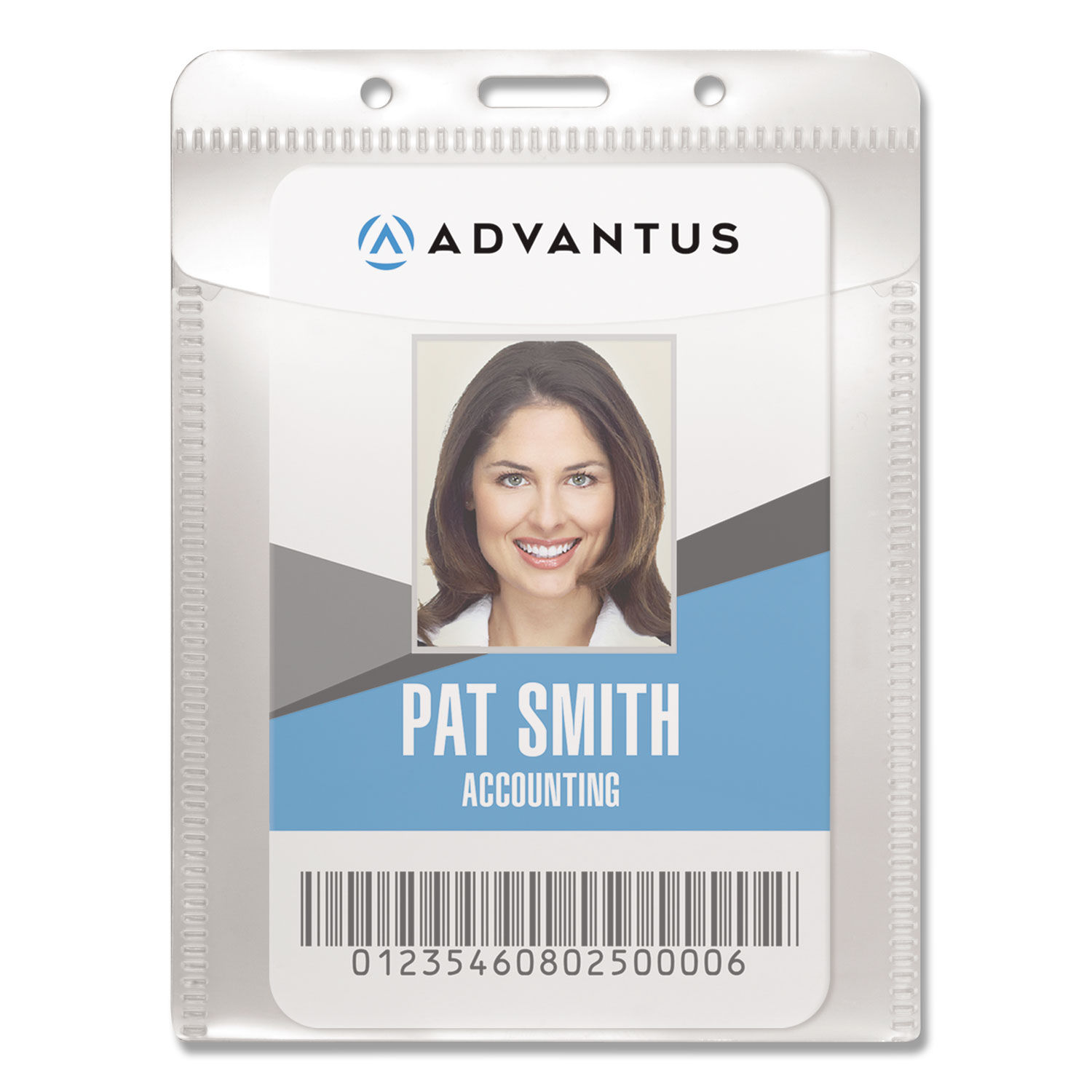 PVC-Free Badge Holders by Advantus AVT75604 | OnTimeSupplies.com