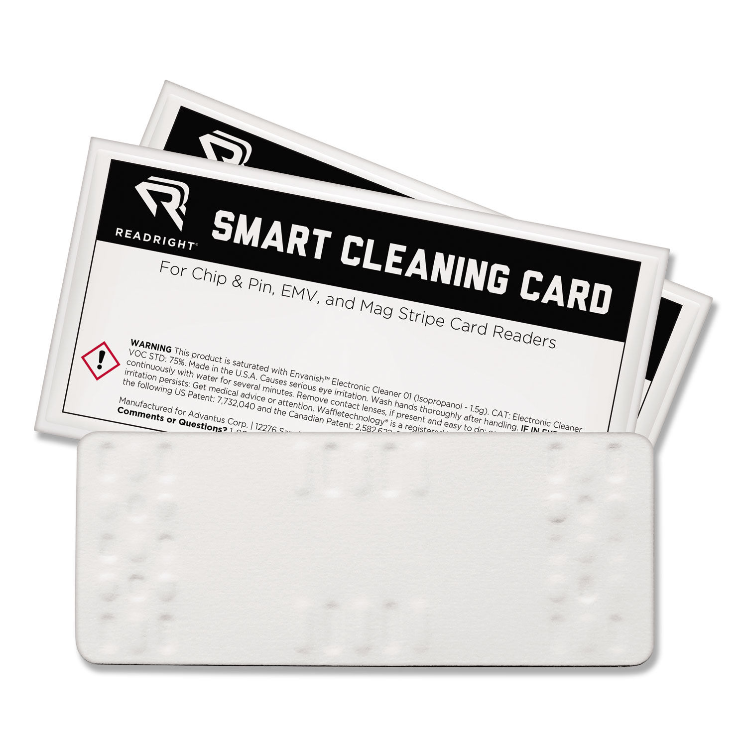 Smart Cleaning Card with Waffletechnology by Read Right® REARR15059