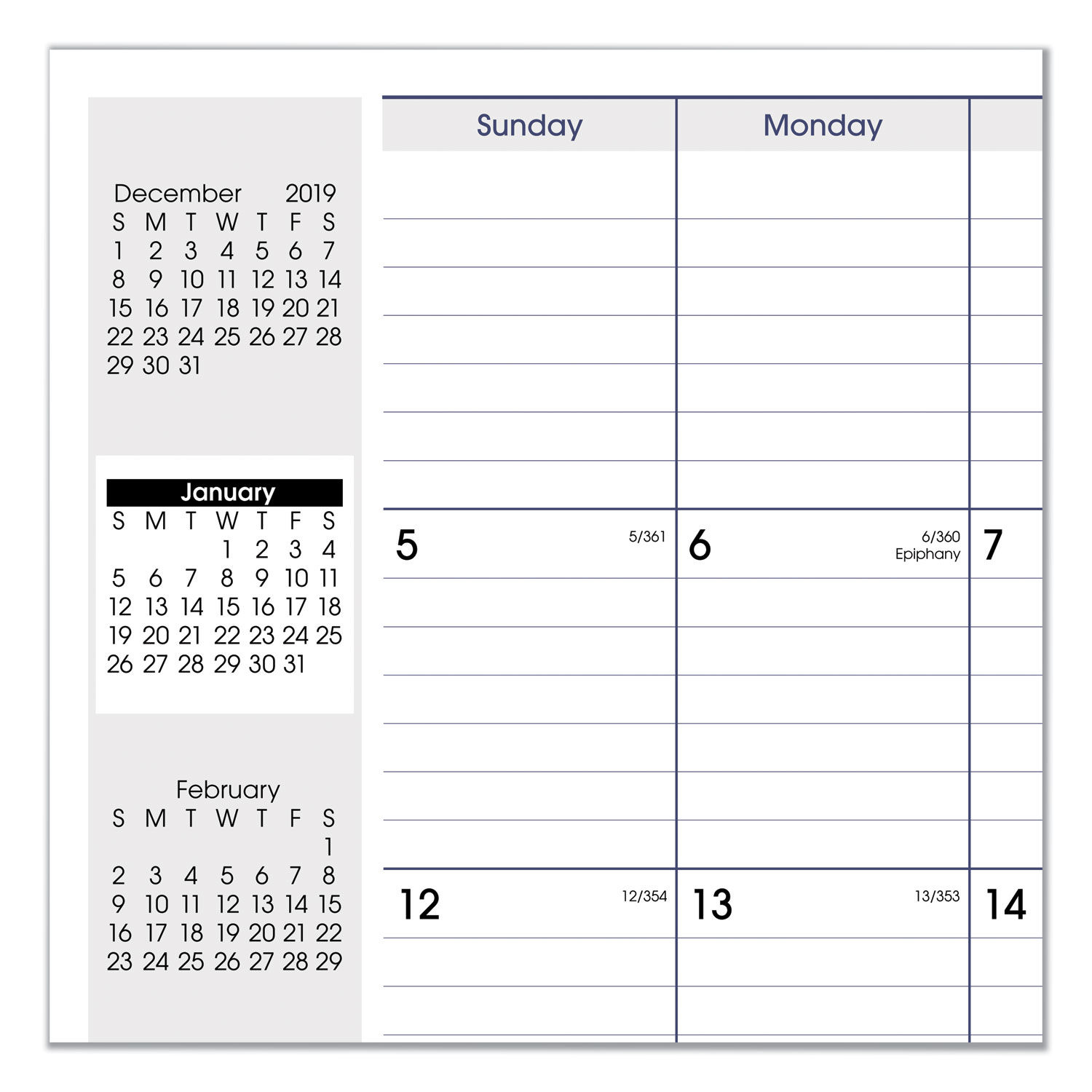 DayMinder Monthly Planner by ATAGLANCE® AAGG47000