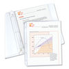 CLI62027 - Standard Weight Polypropylene Sheet Protectors, Clear, 2", 11 x 8.5, 100/Box