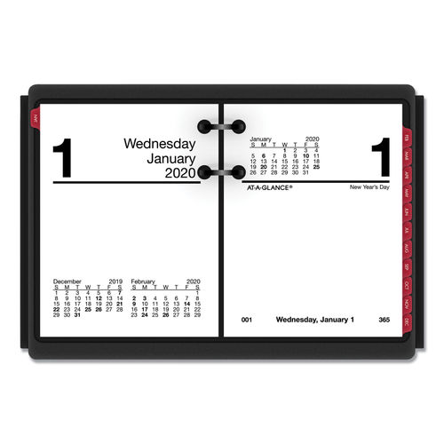 Compact Desk Calendar Refill By At A Glance Aage91950