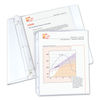 CLI62048 - Standard Weight Polypropylene Sheet Protectors, Non-Glare, 2", 11 x 8.5, 100/Box