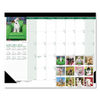 HOD199 - Recycled Puppies Photographic Monthly Desk Pad Calendar, 22 x 17, 2020