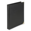 SAM15130 - Classic Collection Ring Binder, 3 Rings, 1" Capacity, 11 x 8.5, Black