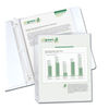 CLI62029 - Recycled Polypropylene Sheet Protectors, Reduced Glare, 2", 11 x 8.5, 100/Box