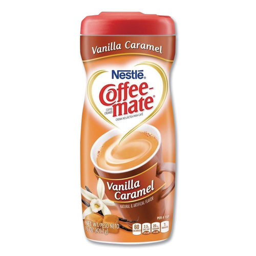 Nestle Coffee Mate Sugar Free Hazelnut Powder Coffee Creamer 10.2 oz.  Canister (Pack of 6)