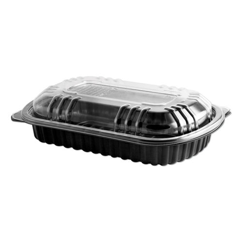 Disposable Plastic Food Container With Anti-Fog Lid