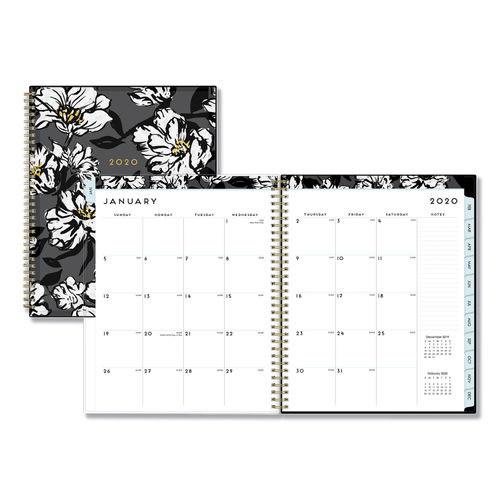 Baccara Dark Cyo Weeklymonthly Planner 11 X 8 12 2020