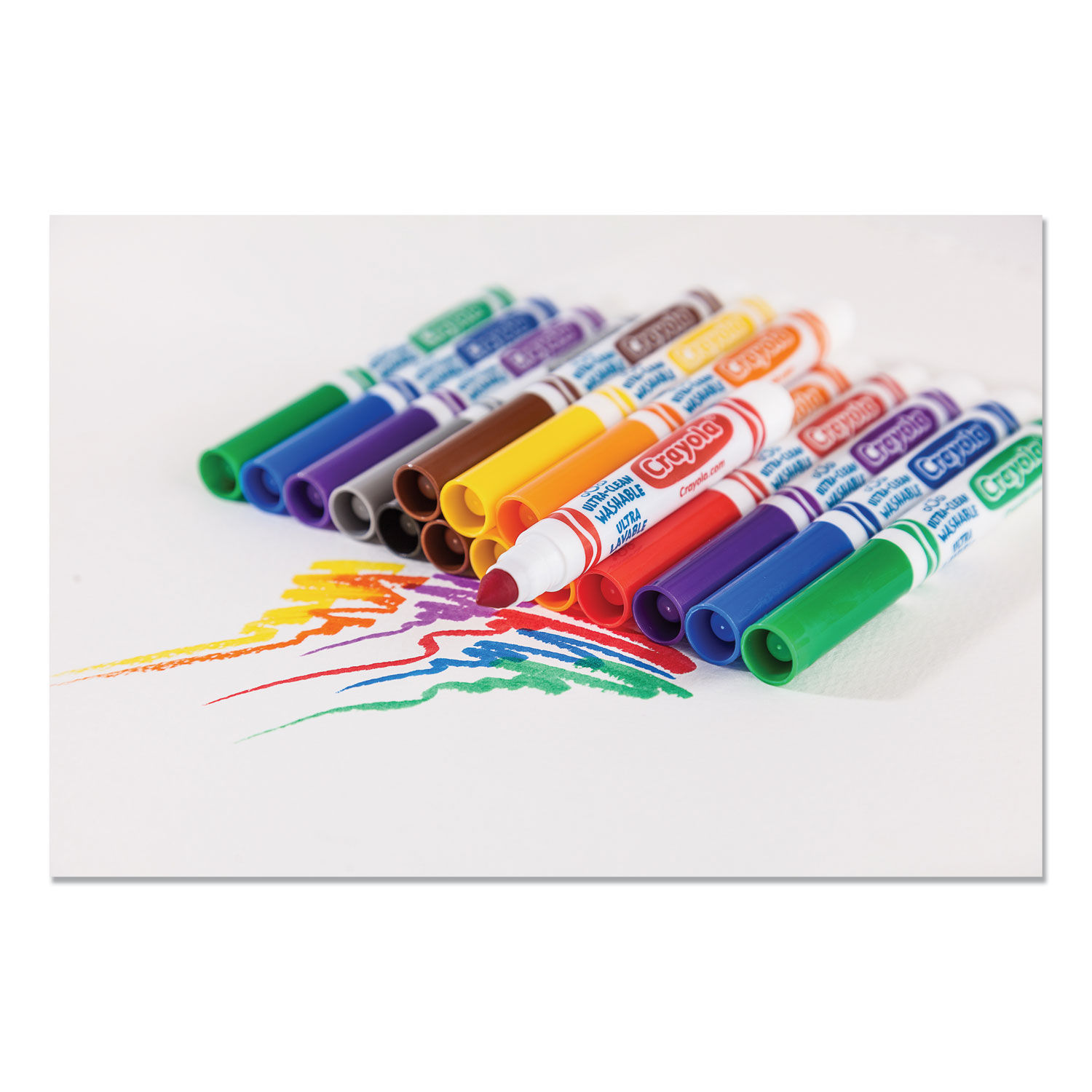 Crayola SuperTips Washable Markers - CYO587516