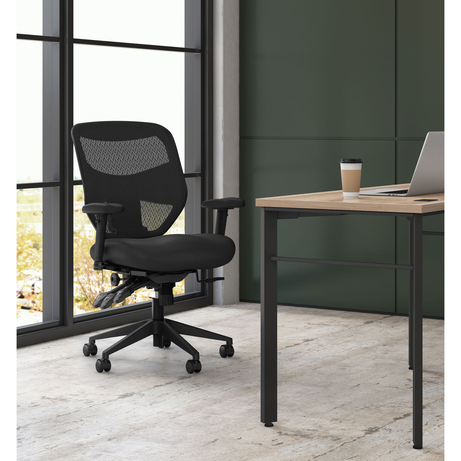 VL531 Mesh HighBack Task Chair with Adjustable Arms by HON