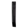 LTH257EX - Time Card Rack for 7" Cards, 25 Pockets, ABS Plastic, Black