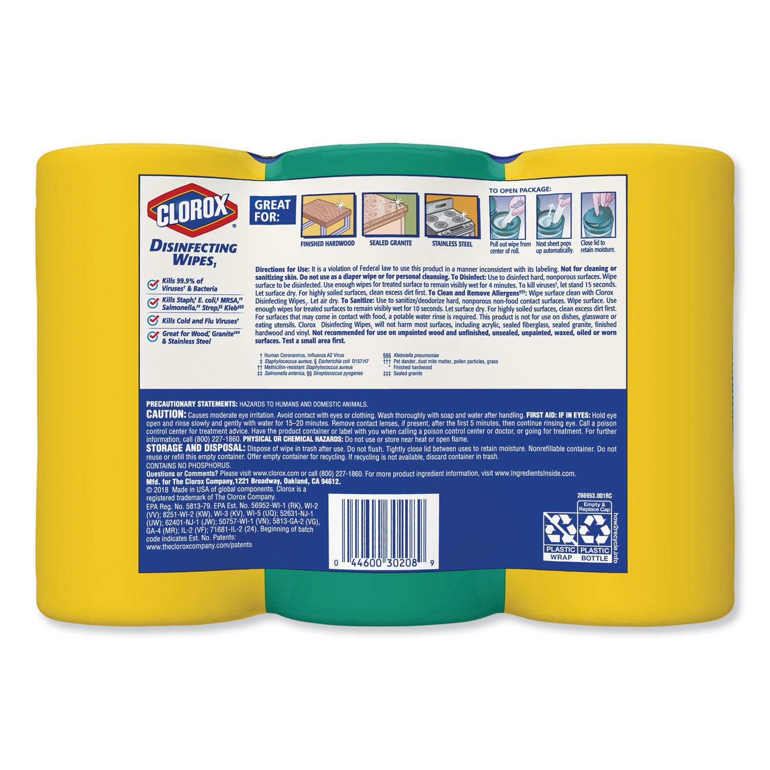 Disinfecting Wipes by Clorox® CLO30208