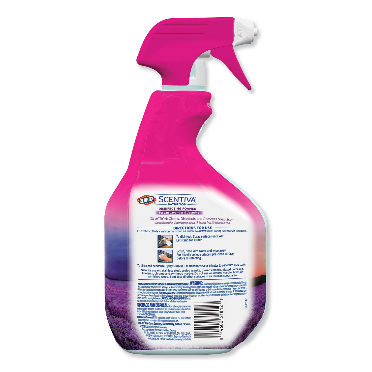 Scentiva Disinfecting Foam Bathroom Cleaner by Clorox